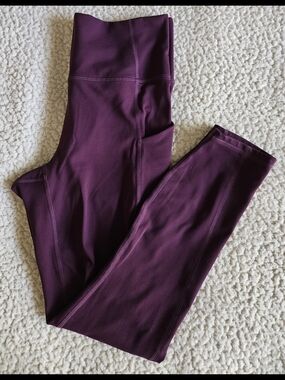 Fabletics PureLuxe Deep Plum Performance Leggings